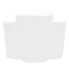 Pappmuggar 250 ml - Vita 10-pack