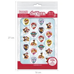 Paw Patrol - Muffinsbilder Sockerpasta 20-pack