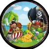 Pirates Island - Tallrikar 8-pack