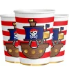 Pirates Map - Pappmuggar 8-pack