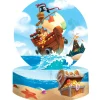Pirates Treasure - Bordsdekoration honeycomb