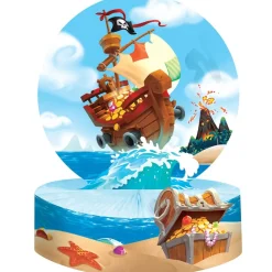 Pirates Treasure - Bordsdekoration honeycomb