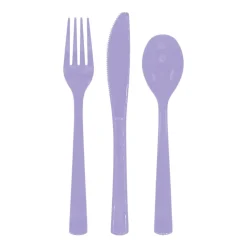 Plastbestick Ljuslila 18-pack