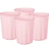 Plastmuggar, Pastellrosa 220 ml 4-pack