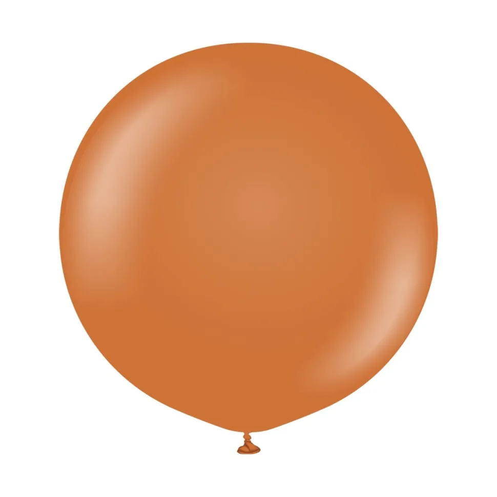 Premium Latexballonger Caramel Brown 60 cm 2-pack