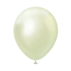 Premium Latexballonger Green Gold Chrome 45 cm 5-pack