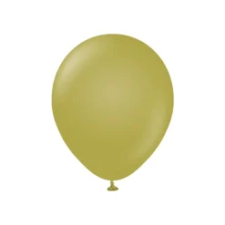 Premium Latexballonger Olivgröna 30 cm