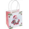 Presentpåsar med Julmotiv, 10 x 11 cm 4-pack