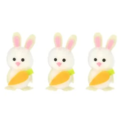 Påskkaniner 5,5 cm, 3-pack