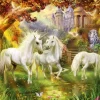 Ravensburger Pussel - Enhörningar i skogen 1000 bitar