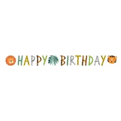 Safaridjur - Girlang Happy Birthday