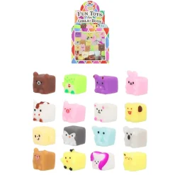 Squishy Pixeldjur 4 cm