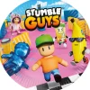 Stumble Guys - Tallrikar 8-pack