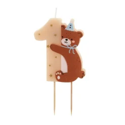 Teddy Bear - Tårtljus 1 år
