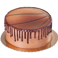 Tårtbild Basketboll - Oblat 20 cm