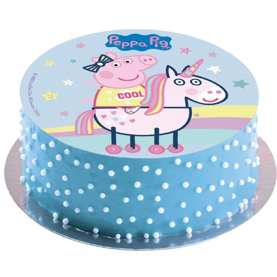Tårtbild Peppa Pig - Oblat 20 cm (C)