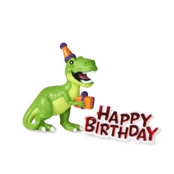 Tårtdekoration - Dinosaurie 9 cm