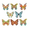 Tårtdekorationer av oblat - Fjärilar 8-pack