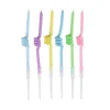Tårtljus Pastell Spiral 6-pack