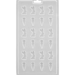 Wilton Candy Mold - Kaniner och Morötter